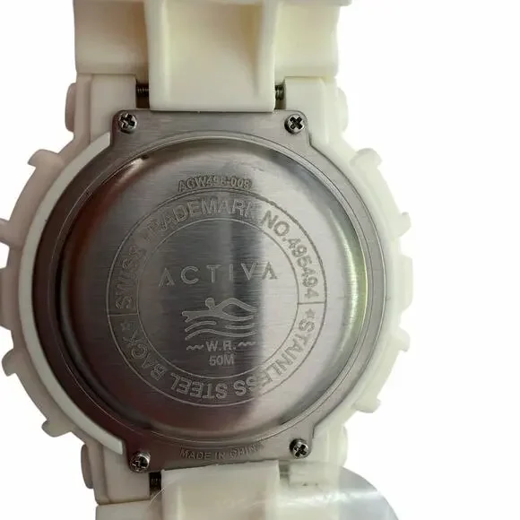 Activa Pixel X Invicta Digital Men's Watch - 50mm. White (ACW498-009) - Picture 4 of 10